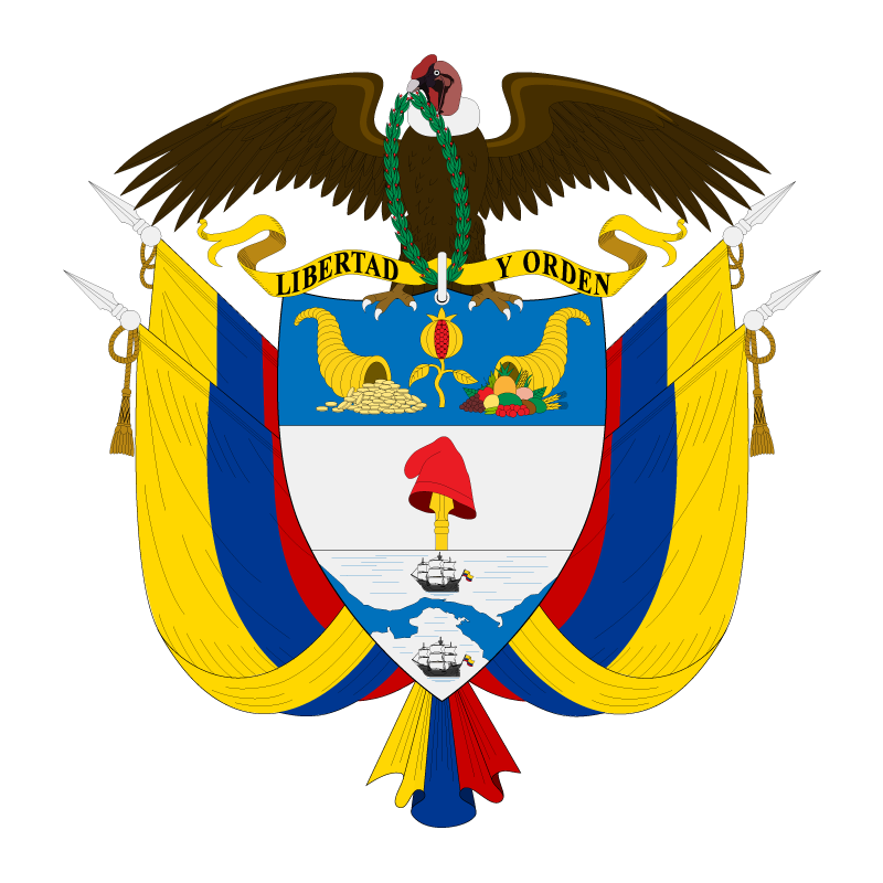 Escudo de Colombia logo