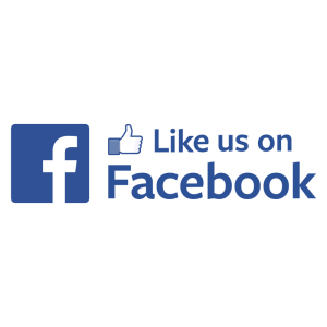 Like us on Facebook logo